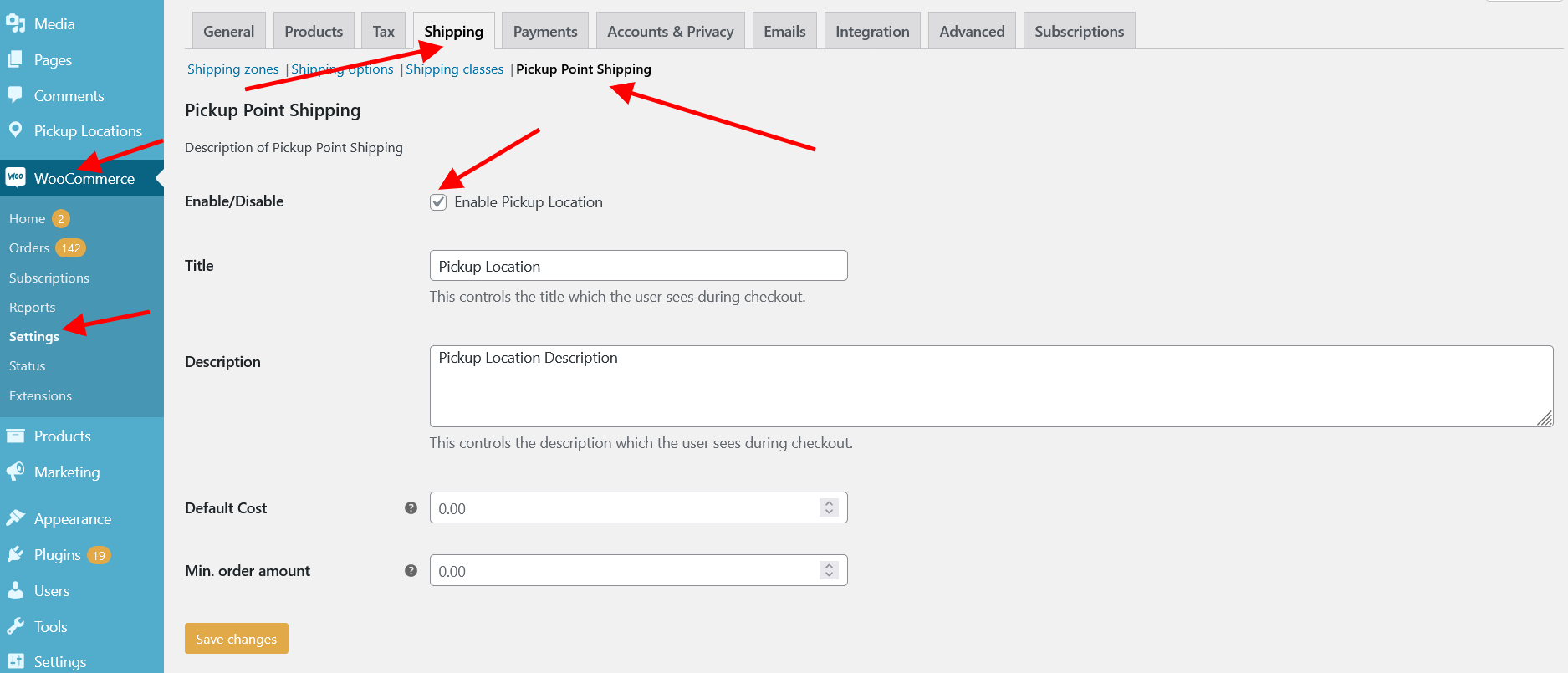 Shipping Method WooCommerce Local Pickup With Multiple Locations​ - ProgosTech