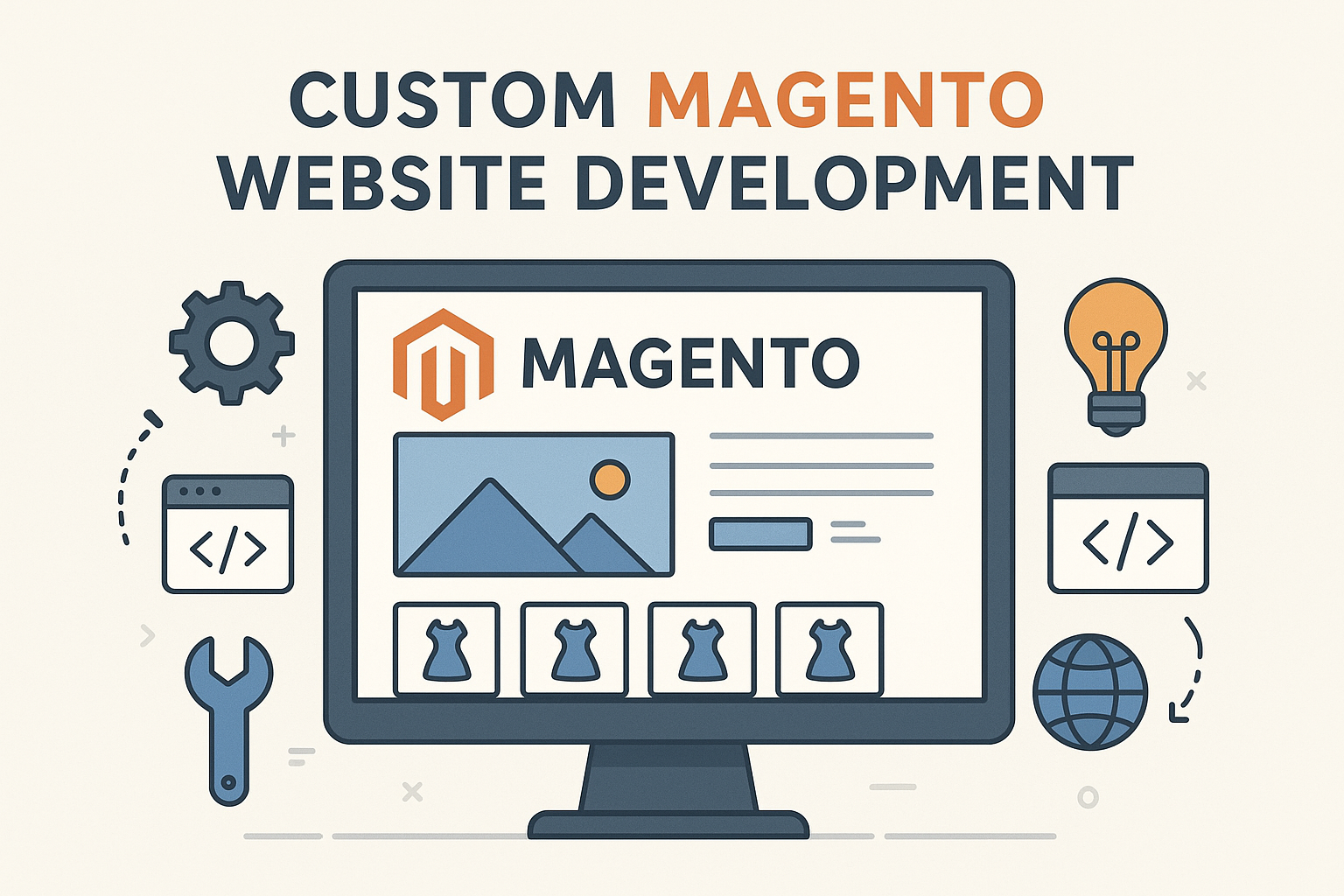 Custom Magento Website Development Services - ProgosTech