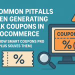 5 Common Pitfalls When Generating Bulk Coupons in WooCommerce (And How Smart Coupons Pro Bulk Plus Solves Them)